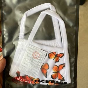 Petals and Peacocks - Butterfly Effect Face Mask!